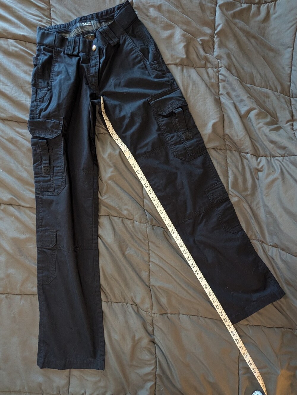 511 Tactical Pants Womens 6 Long 34" Inseam Navy Cargo Straight Work Wear